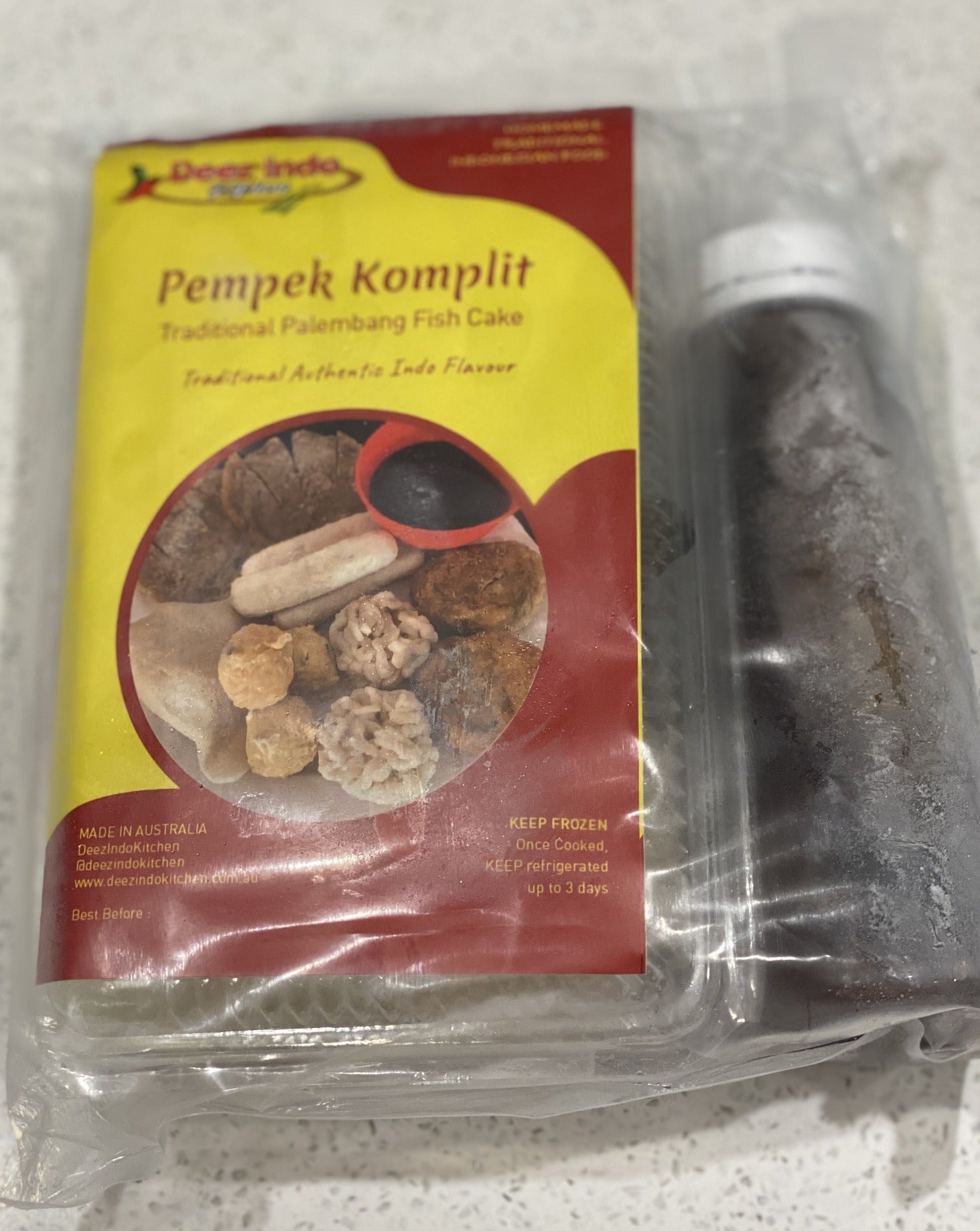 Pempek Paket Komplit (Mixed Variety of Palembang Fish Cake) - In Stock