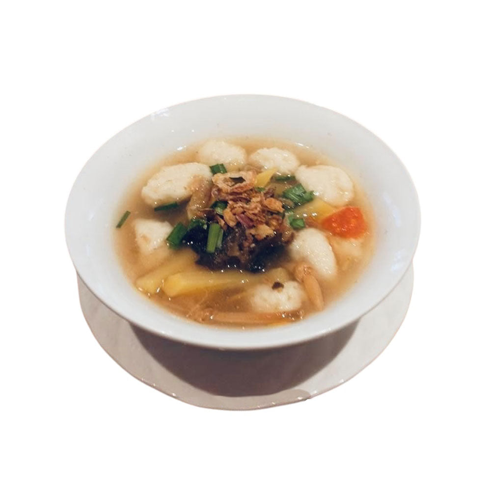 Tekwan Paket Siap Saji (Palembang Fish Ball Soup Packet) - In Stock