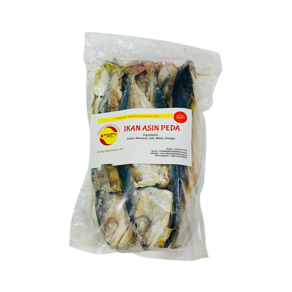 Ikan Asin Peda  (Salted and dried indian mackerel fish) - In Stock