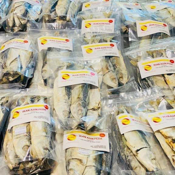Ikan Asin Peda  (Salted and dried indian mackerel fish) - In Stock
