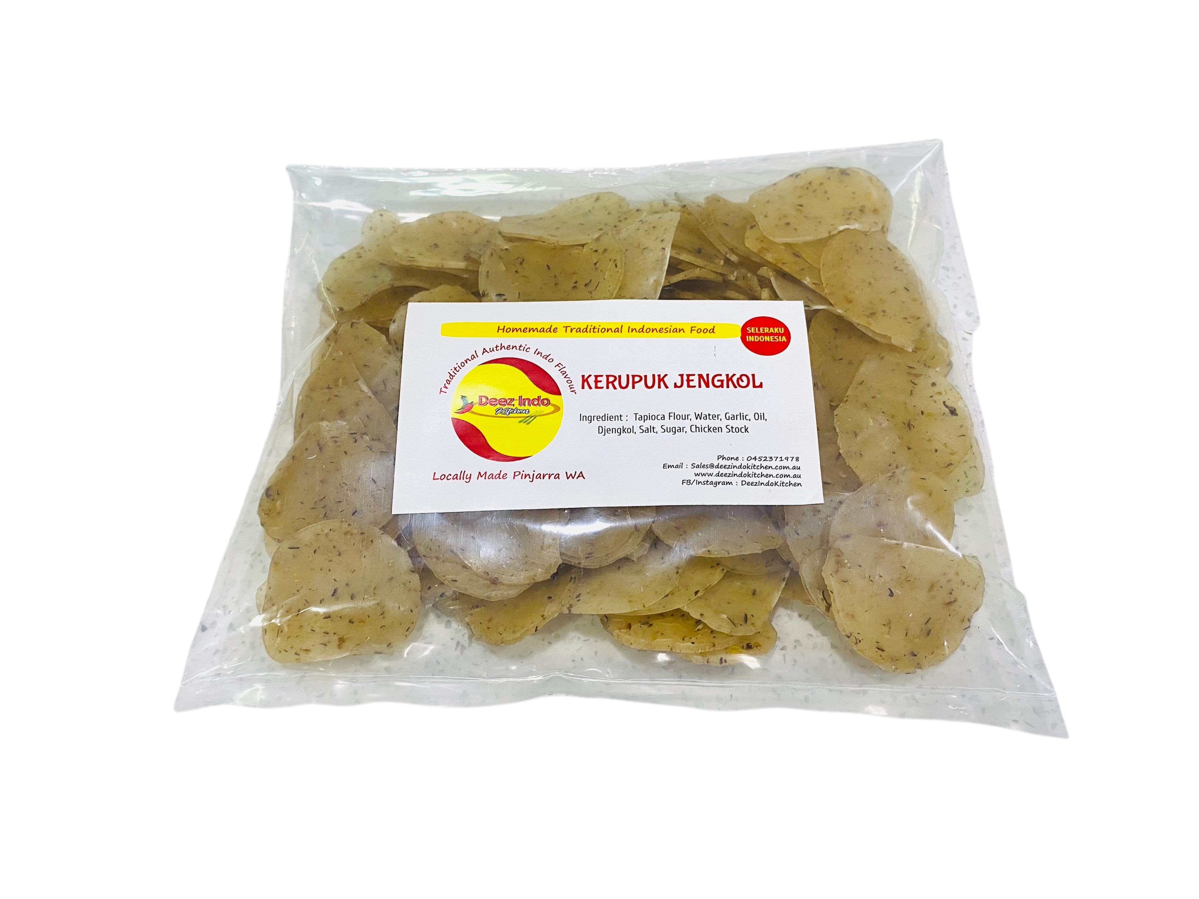 Raw Kerupuk Ikan Tenggiri (Palembang Fish Cracker) - In Stock