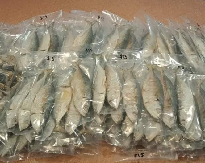 Ikan Asin Peda  (Salted and dried indian mackerel fish) - In Stock